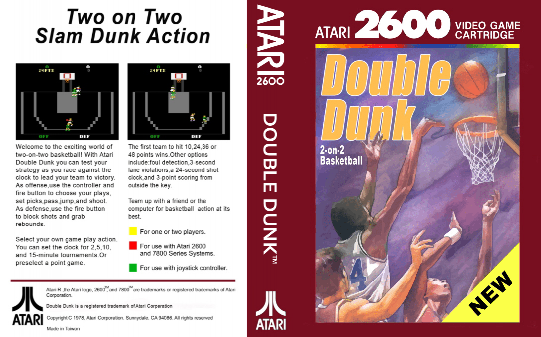 Double Dunk — box-texture (US)