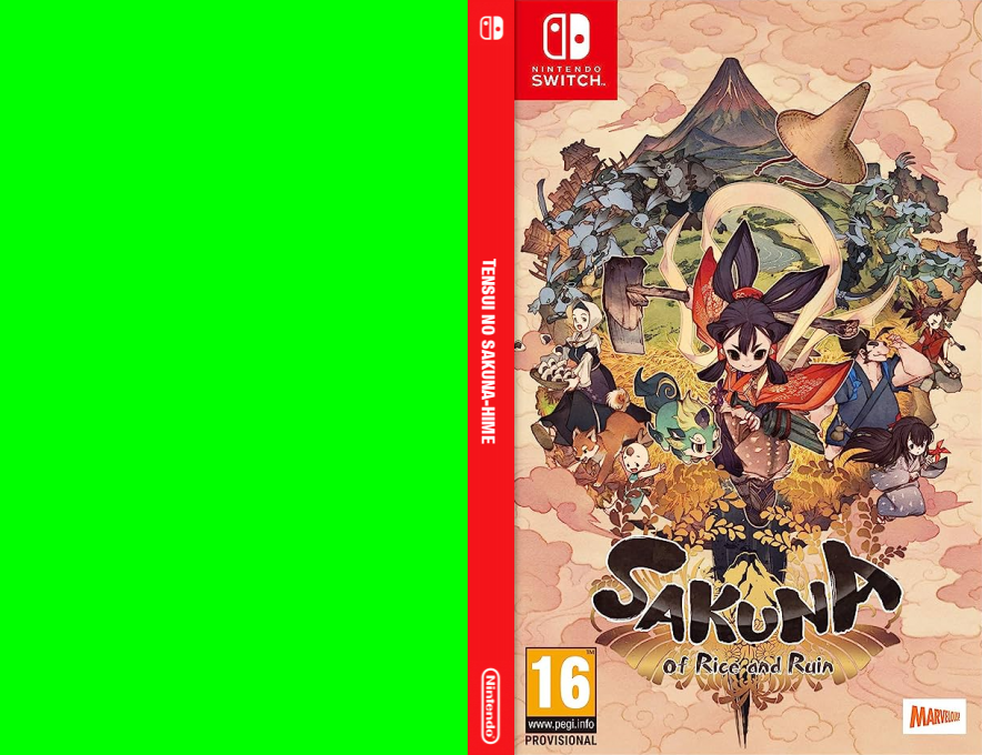 Tensui no Sakuna-hime — box-texture (EU)