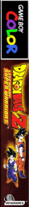 Dragon Ball Z - Les Guerriers Legendaires — box-2D-side (US)