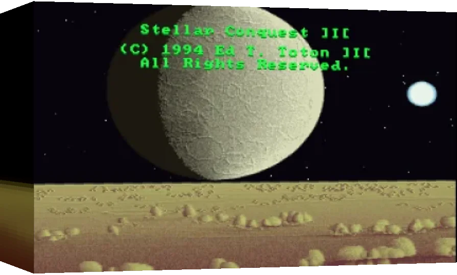 Stellar Conquest III : Hostile Takeover — box-3D (WOR)