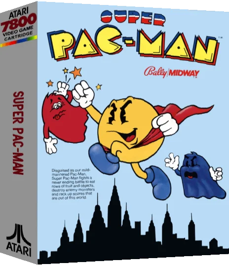 Super Pac-Man — box-3D (US)