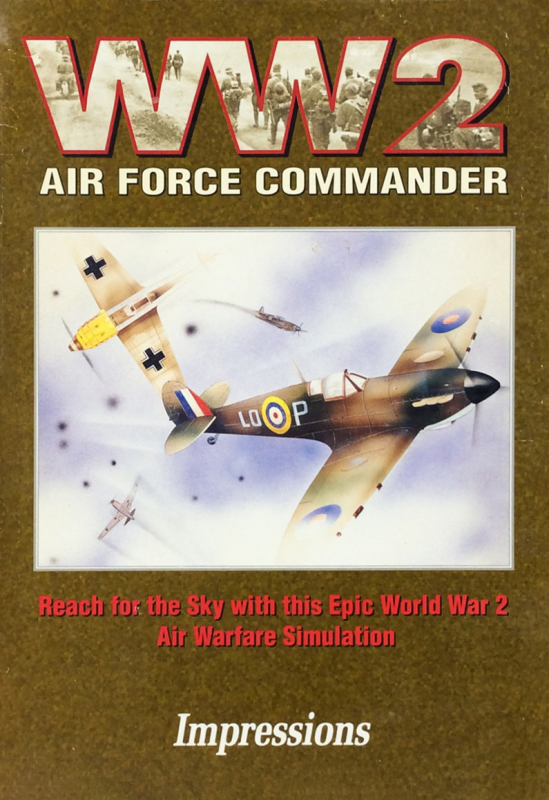 WW2 Air Force Commander box art