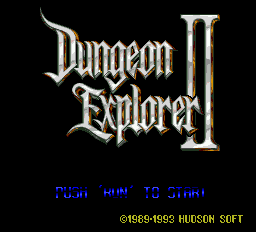 Dungeon Explorer II — sstitle (WOR)