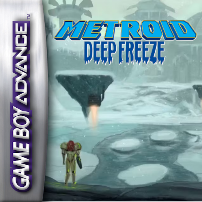 Metroid Zero Mission - Deep Freeze box art
