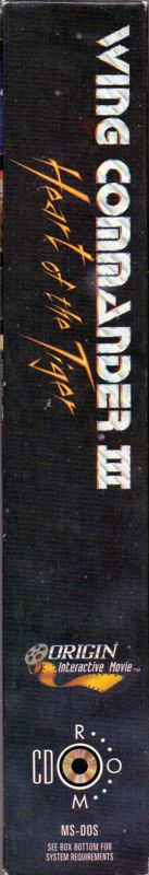 Wing Commander 3 - Heart of the Tiger — box-2D-side (EU)