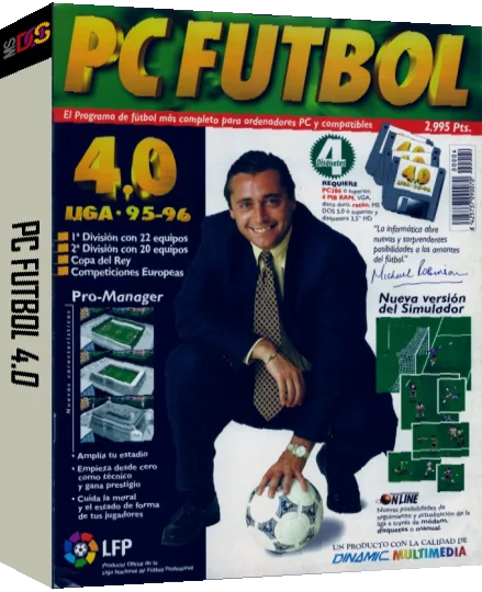 Pc Futbol 4.0 — box-3D (SP)