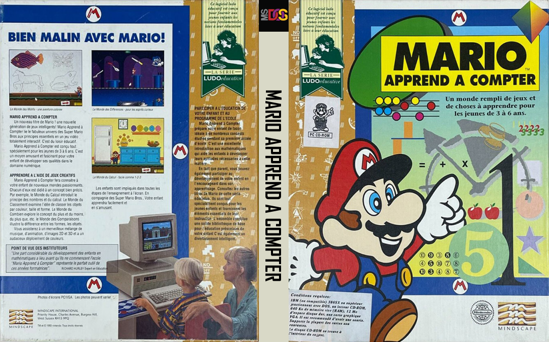 Mario Teaches Sums — box-texture (FR)