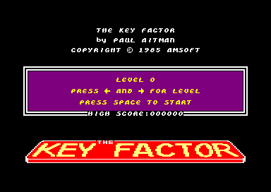 Key Factor, The — sstitle (EU)