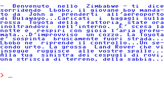 Il Mistero di Zambesi Waters — ss (IT)
