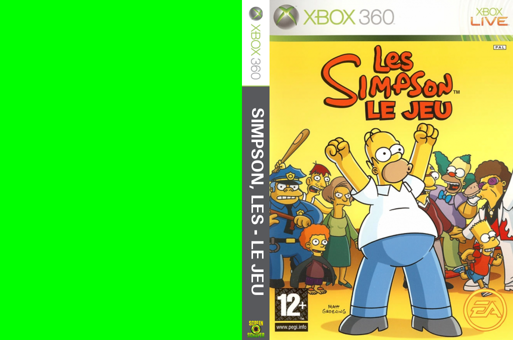 Simpson, Les - Le Jeu — box-texture (FR)