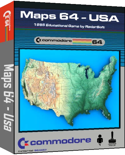 Maps 64 : USA — box-3D (CUS)