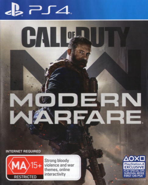 Call of Duty - Modern Warfare box art
