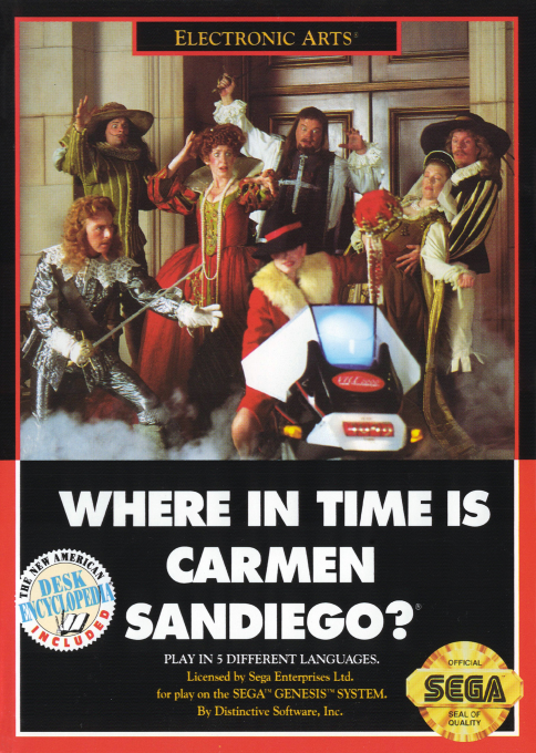 Where In Time Is Carmen Sandiego? box art