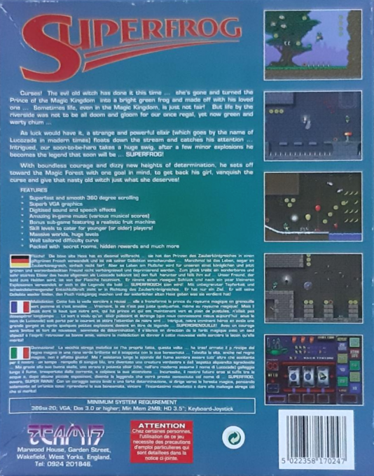Superfrog — box-2D-back (US)