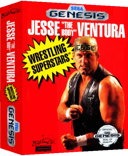 Jesse 'The Body' Ventura - Wrestling Superstars — box-3D (WOR)
