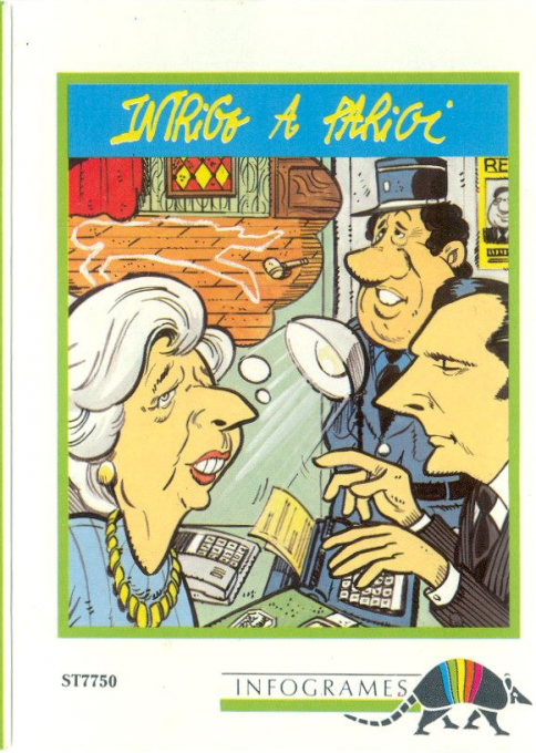 Intrigue à Paris box art