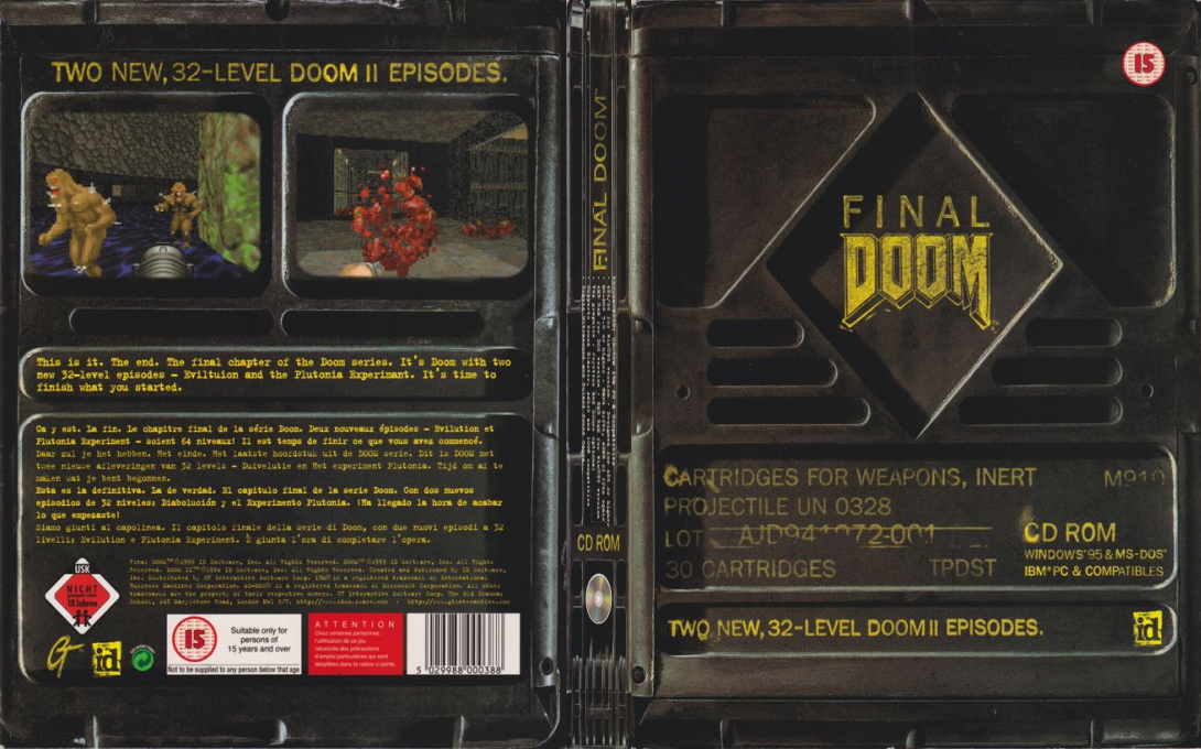 Final DOOM — box-texture (EU)