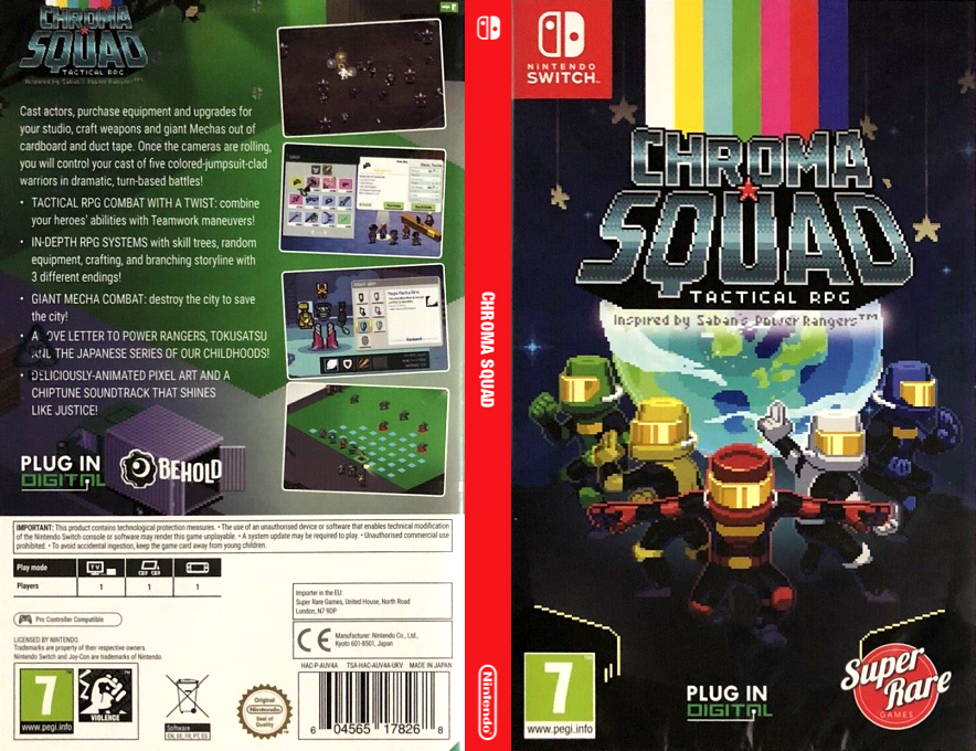 Chroma Squad — box-texture (EU)