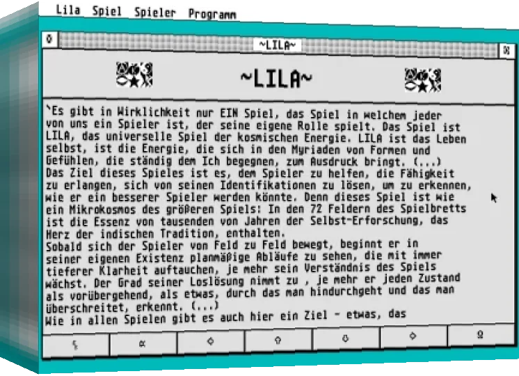 Lila - Das Kosmische Spiel — box-3D (WOR)