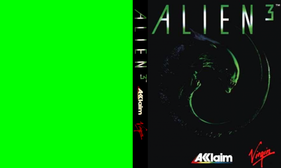 Alien 3 — box-texture (EU)