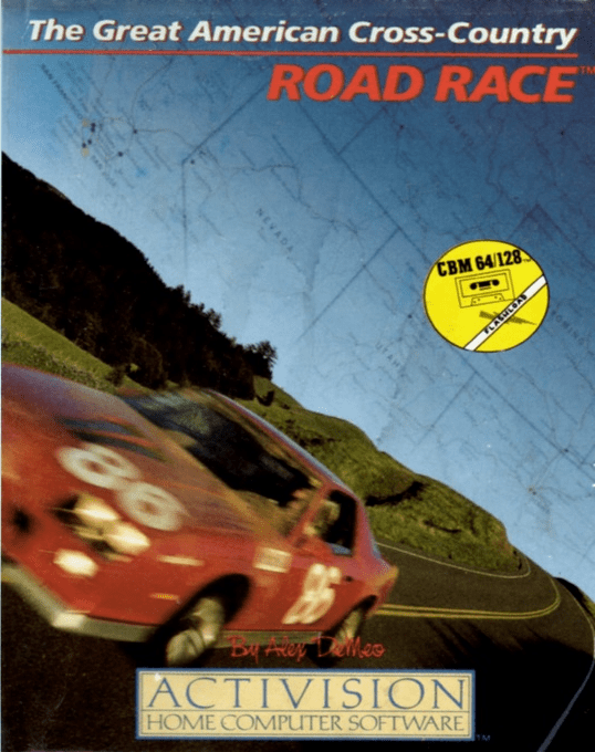 The Great American Cross-Country Road Race box art