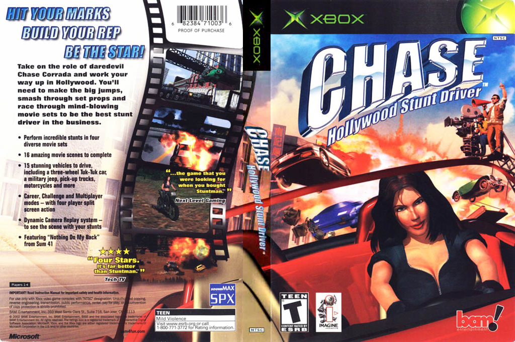 Chase - Hollywood Stunt Driver — box-texture (US)