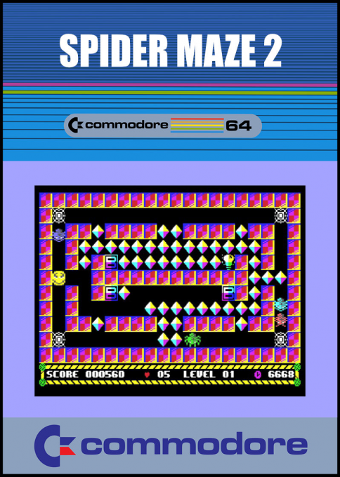 Spider Maze 2 box art
