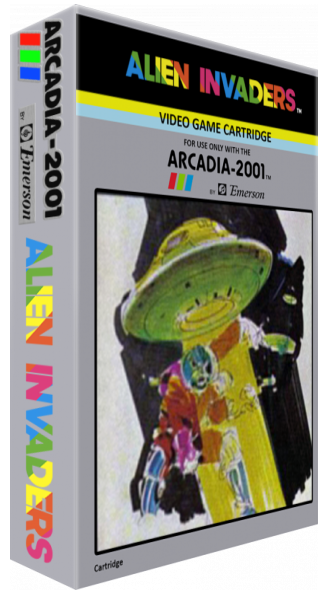 Alien Invaders — box-3D (US)