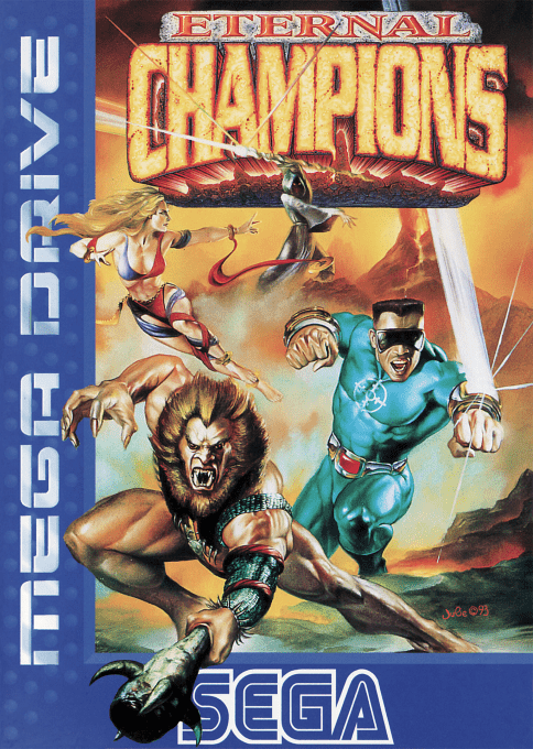 Eternal Champions — box-2D (EU)