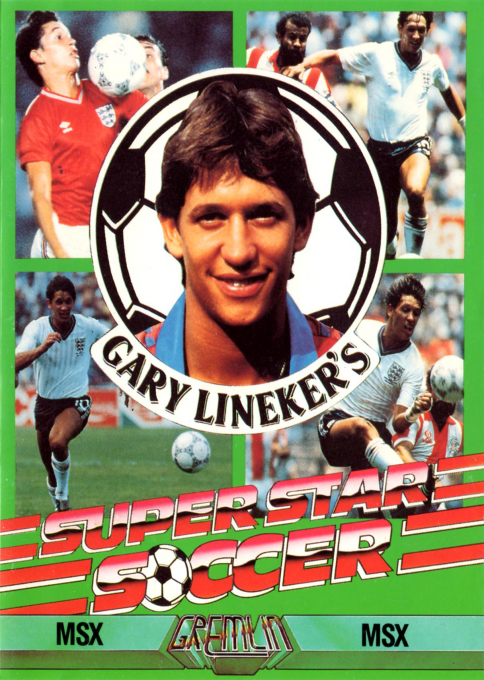 Gary Lineker's SuperStar Soccer box art