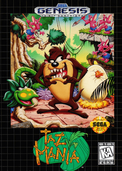 Taz-Mania box art