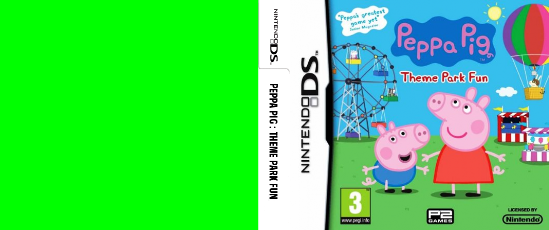 Peppa Pig - Theme Park Fun — box-texture (EU)
