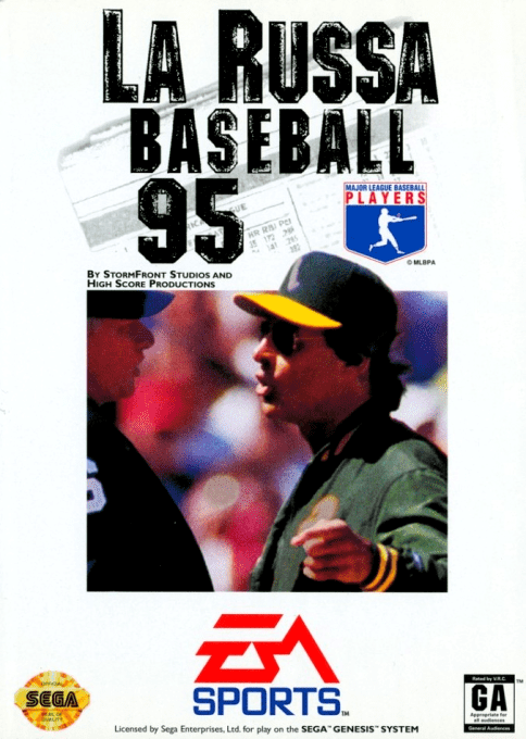 Russa Baseball 95, La box art