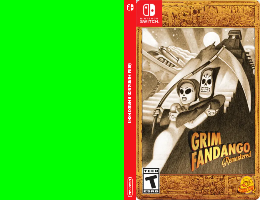 Grim Fandango Remastered — box-texture (US)