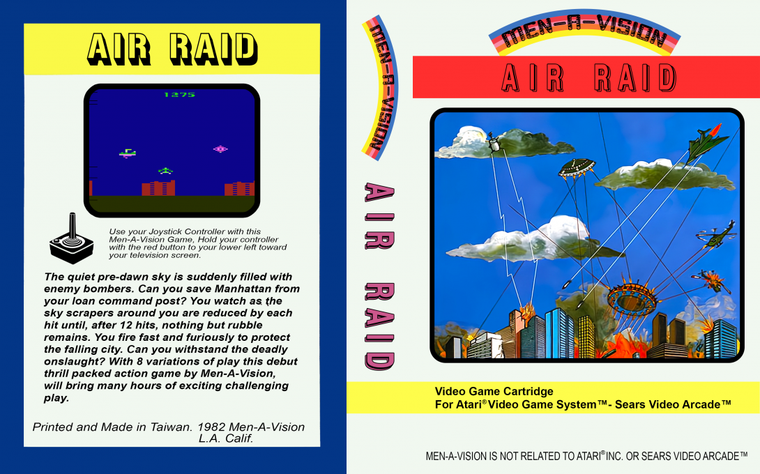 Air Raid — box-texture (US)