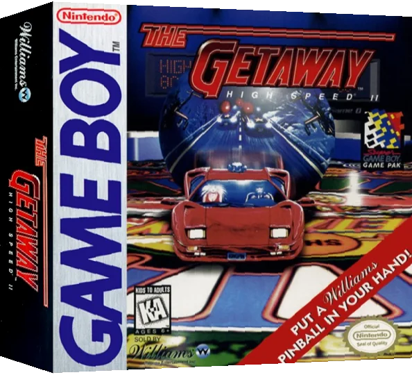 Getaway, The - High Speed II — box-3D (US)