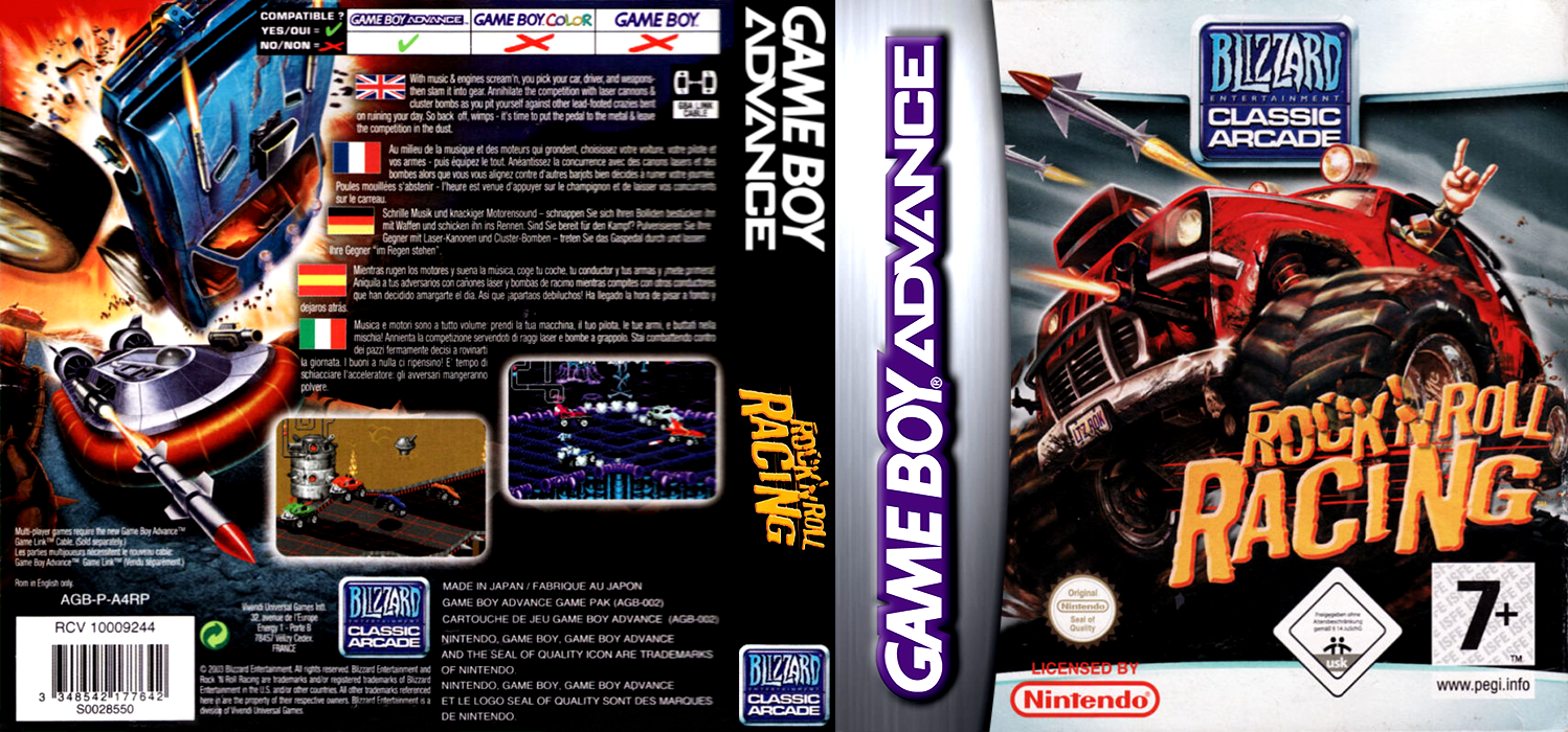 Rock N' Roll Racing — box-texture (EU)