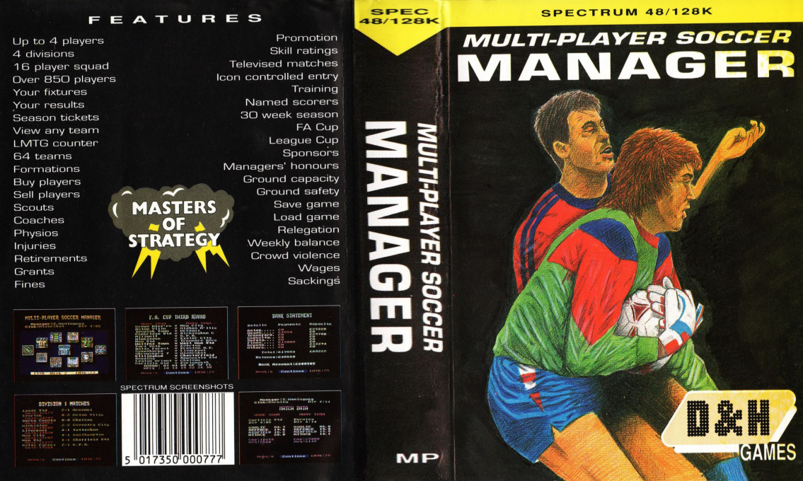 Multi-player Soccer Manager — box-texture (EU)