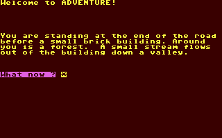 Colossal Cave Adventure — sstitle (EU)