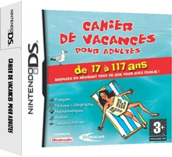 Cahier de Vacances pour Adultes — box-3D (FR)