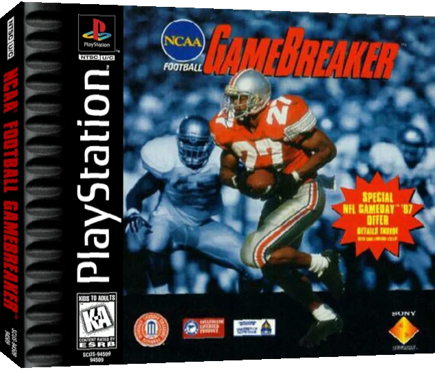 NCAA Football GameBreaker — box-3D (US)