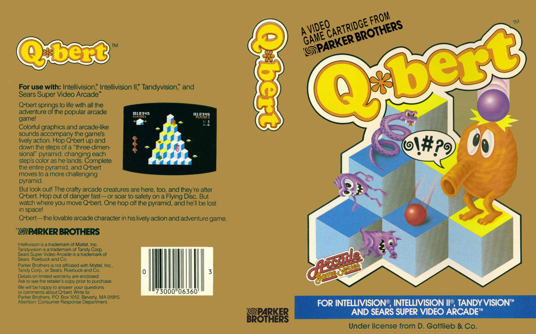 Q-bert — box-texture (US)