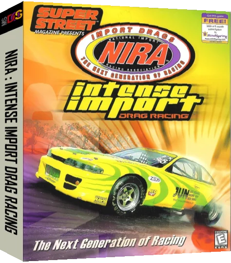 NIRA - Intense Import Drag Racing — box-3D (US)