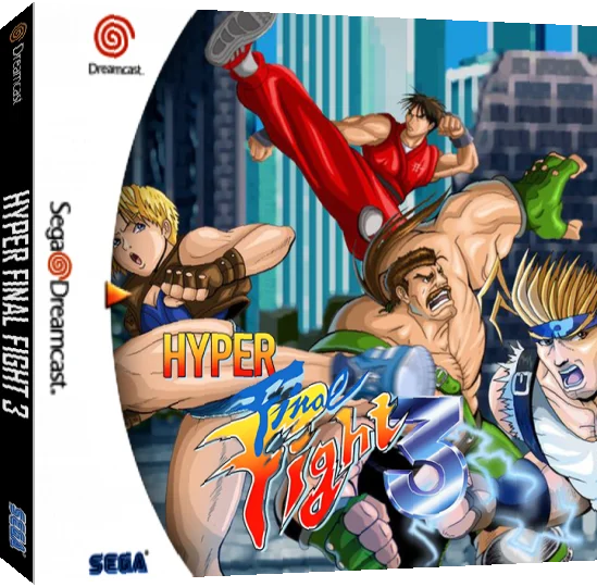 Hyper Final Fight 3 — box-3D (WOR)