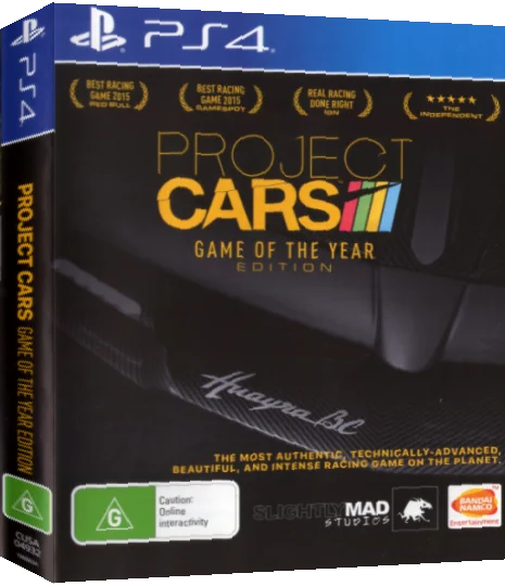 Project Cars - Game of the Year Edition — box-3D (AU)