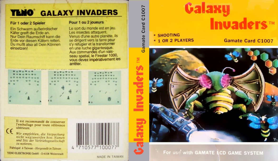 Galaxy Invaders — box-texture (FR)