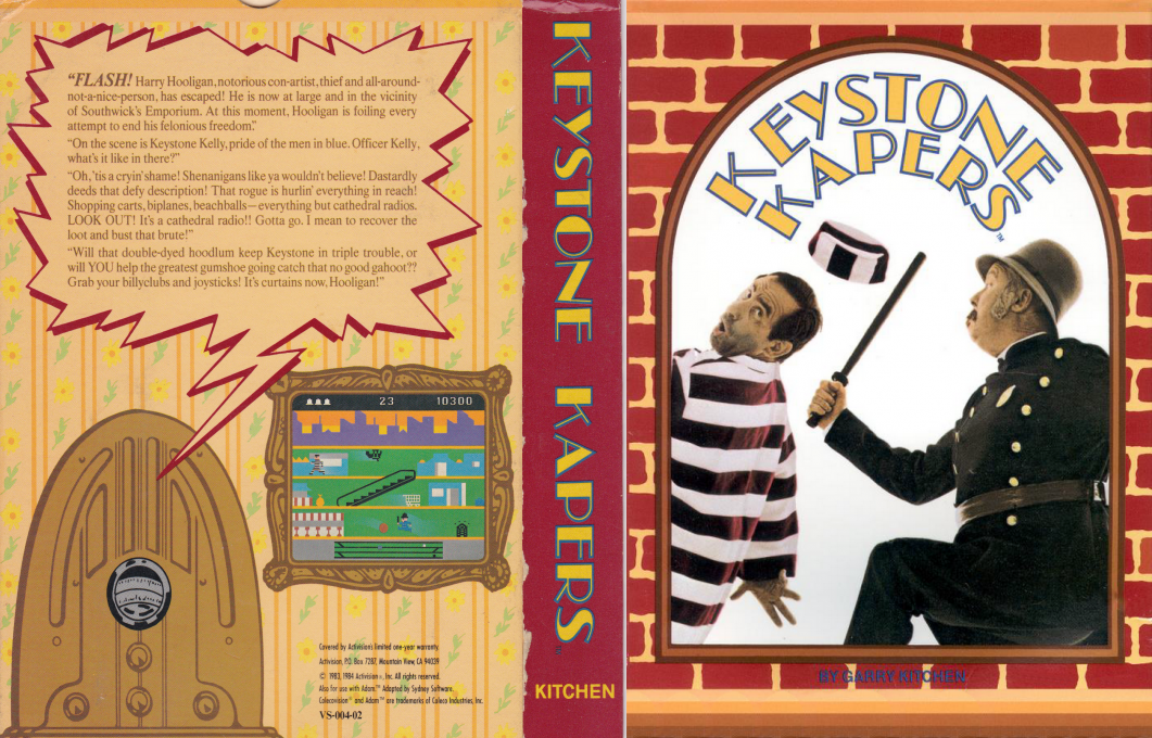 Keystone Kapers — box-texture (EU)