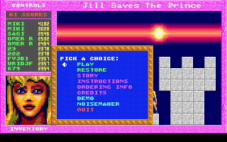 Jill Of The Jungle - Jill Saves The Prince — sstitle (US)