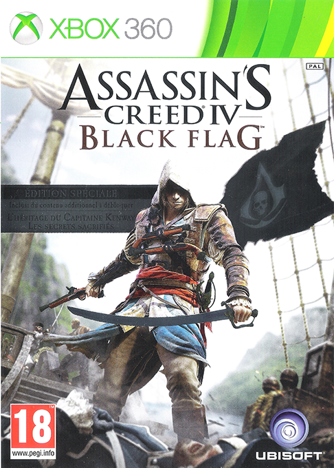 Assassin's Creed 4 - Black Flag box art