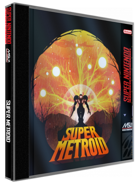 Super Metroid — box-3D (US)